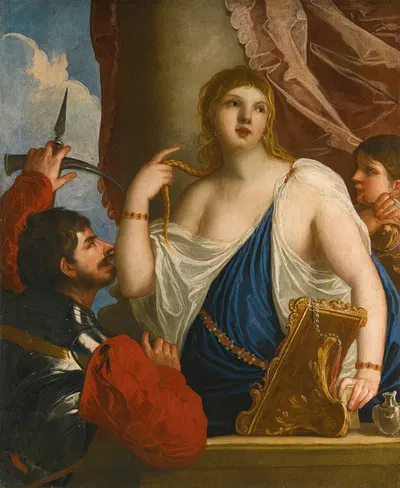 Semiramis Called To Arms by Алессандро Варотари — digital art print download