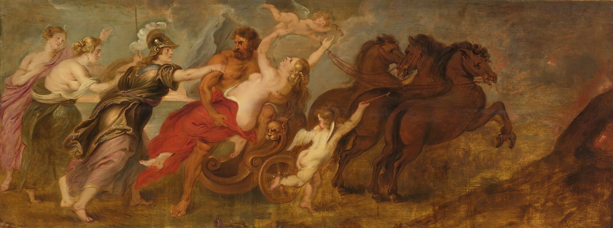 The Abduction Of Proserpina — Follower of Peter Paul Rubens