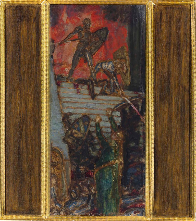 Der Nibelungen by Франц фон Стук, 1920 — digital art print download