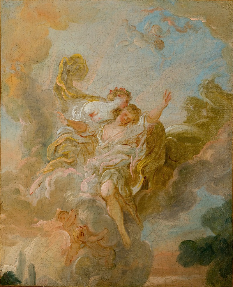 Allegorical Figures by Жан-Симон Бертелеми — digital art print download