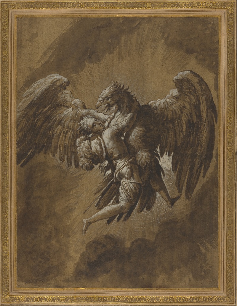 The Rape of Ganymede — Николо дель Абате