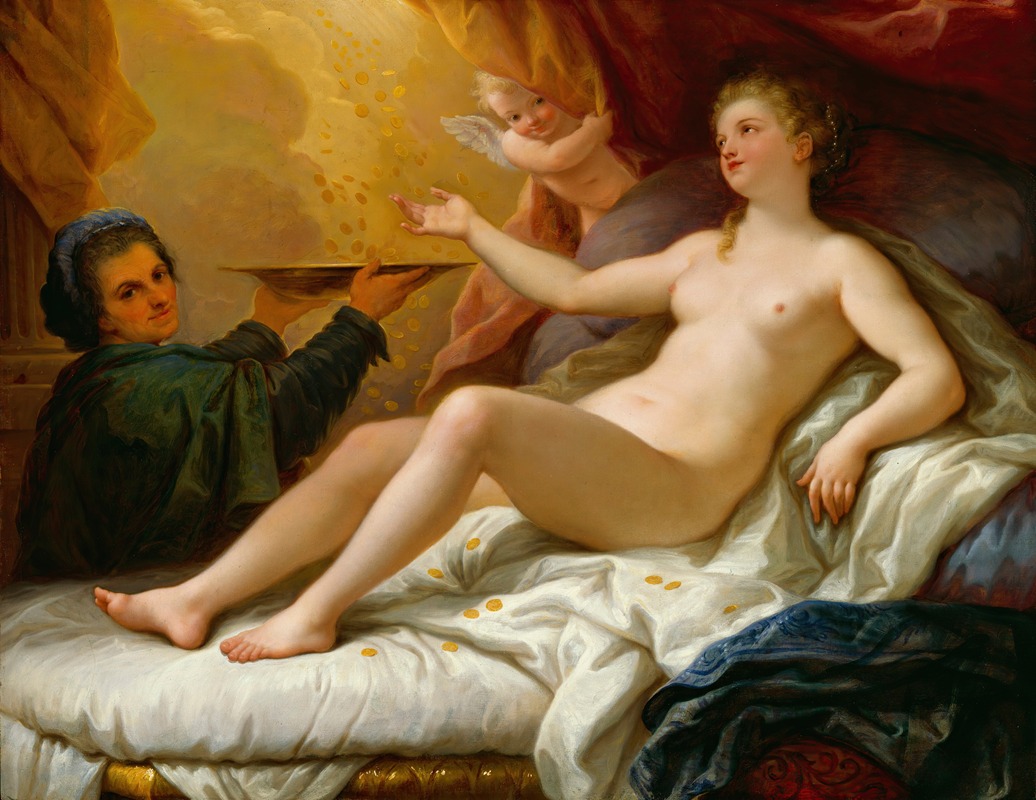 Danaë by Paolo de Matteis — digital art print download