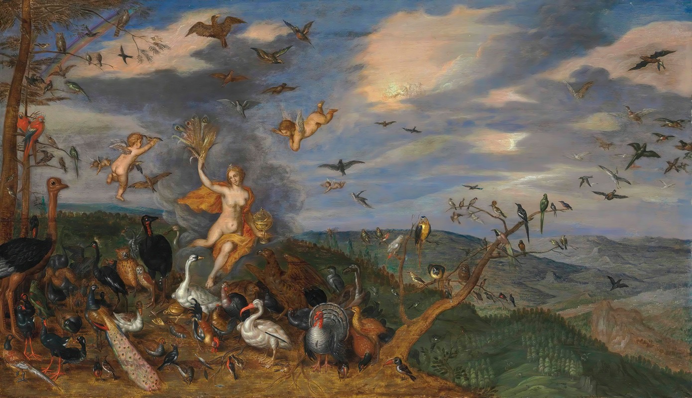 An allegory of air — Studio of Jan Breughel I