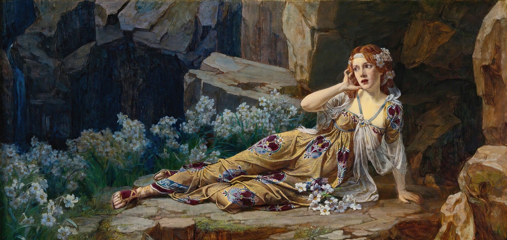 Echo by Talbot Hughes, 1900 — digital art print download