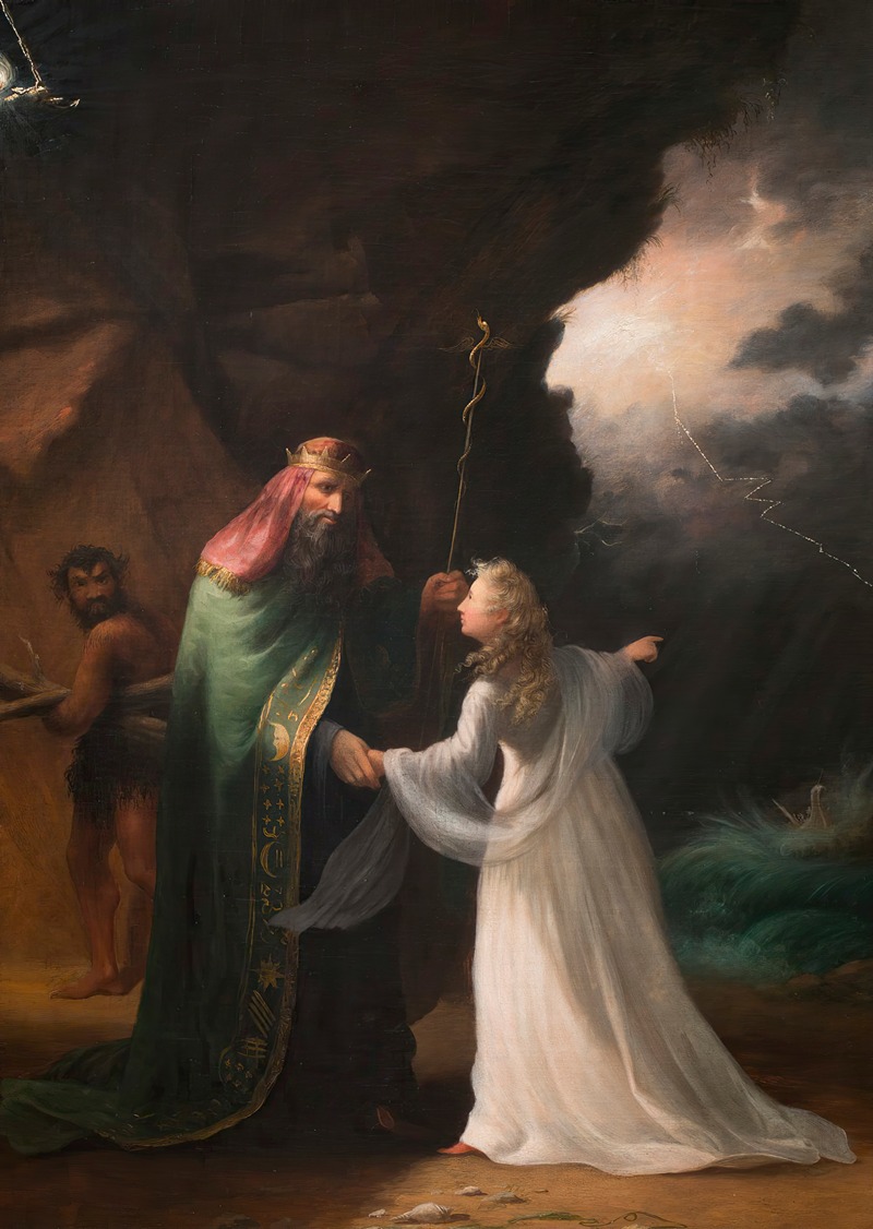 Scene from the Tempest by Уильям Риммер — digital art print download