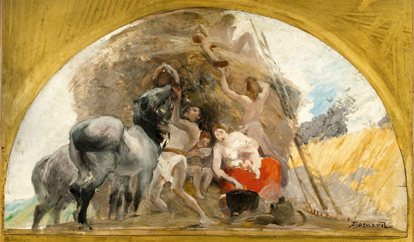 L'Eté, ou le milieu de la vie — Albert Besnard
