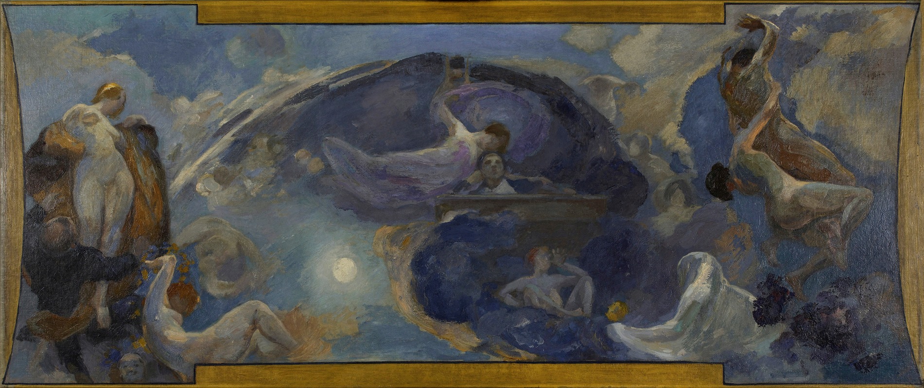 Poésie – Drame by Альфред Филипп Ролл, 1906 - 1914 — digital art print download