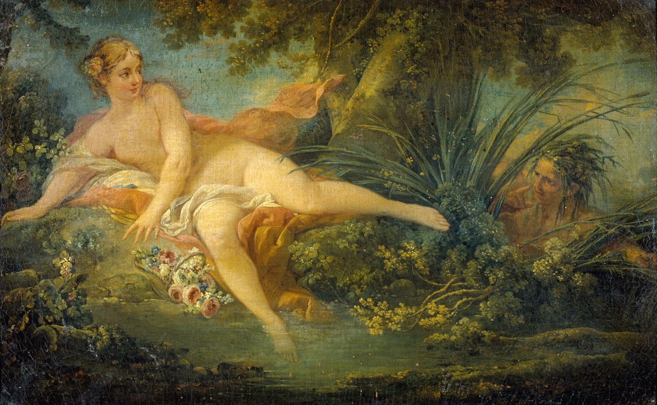 La Nymphe surprise by Аноним — digital art print download
