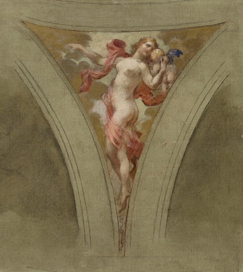 La chanson amoureuse by Франсуа Шоммер, 1888-1899 — digital art print download