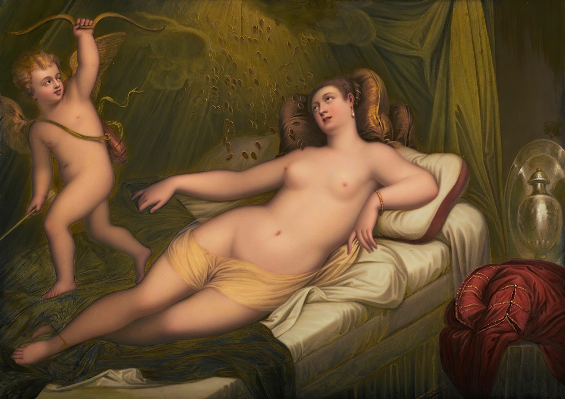 Danaë, after Titian by Генри Бон, 1812 — digital art print download