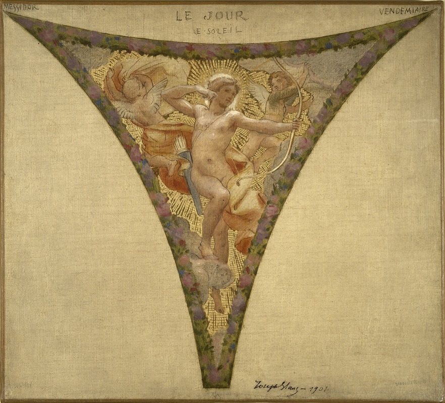 Le Jour – le Soleil ; Messidor – Vendémiaire — Joseph Blanc