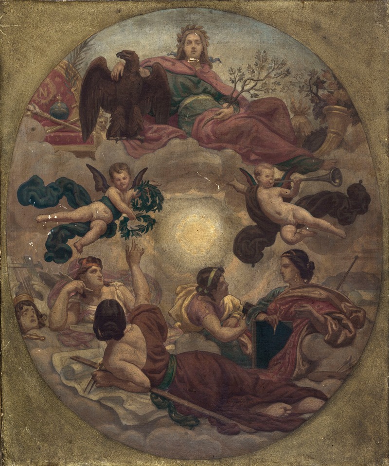 L'Empire couronnant les arts — Виктор-Франсуа-Элуи Бьеннури