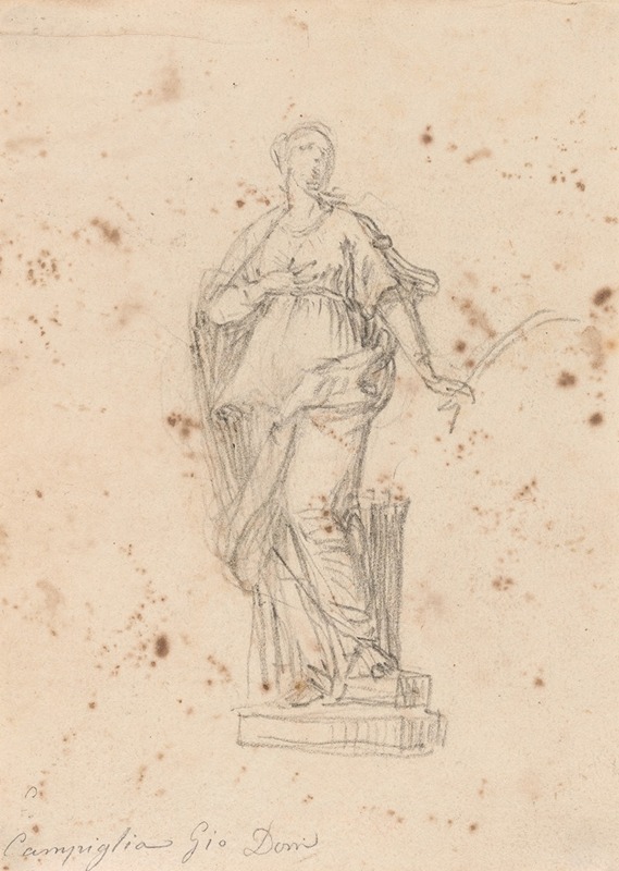 Statue of a Female Saint — Giovanni Domenico Campiglia
