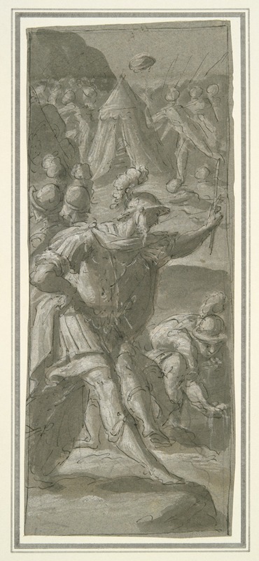 Gideon Choosing his Army by Giovanni Mauro della Rovere — digital art print download