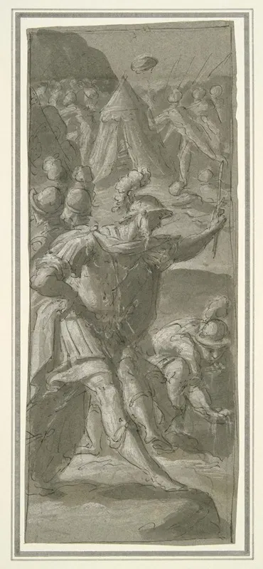 Gideon Choosing his Army by Giovanni Mauro della Rovere — digital art print download