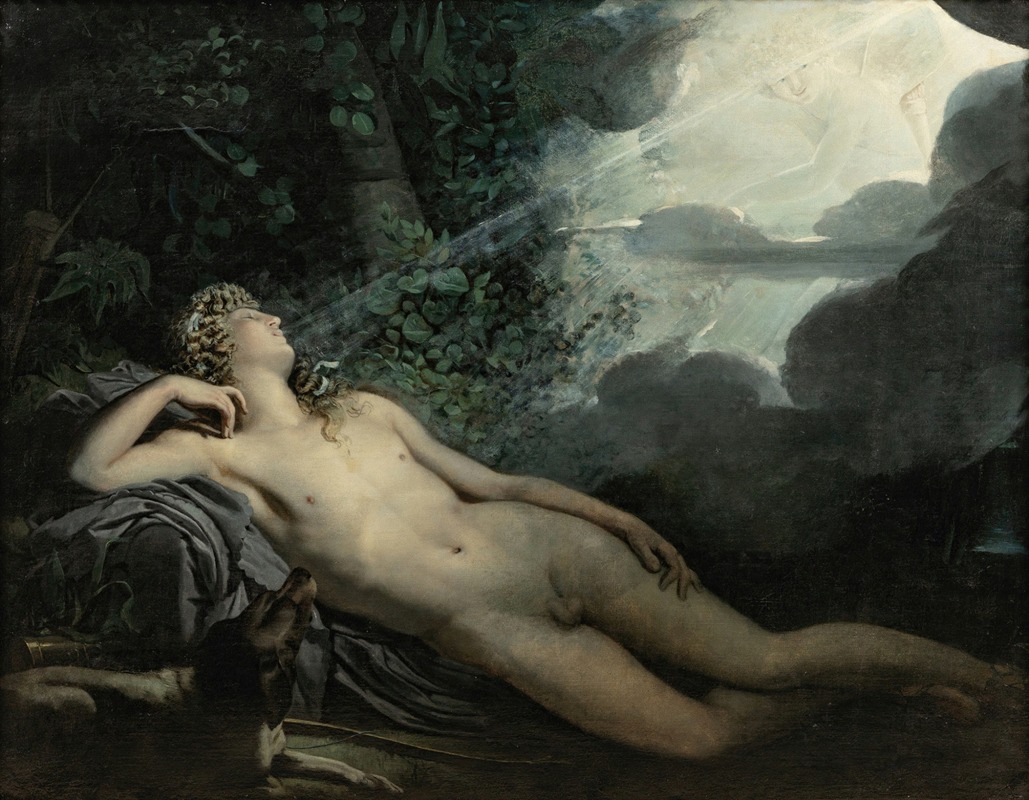The sleep of Endymion — Circle Of Anne-Louis Girodet-Trioson