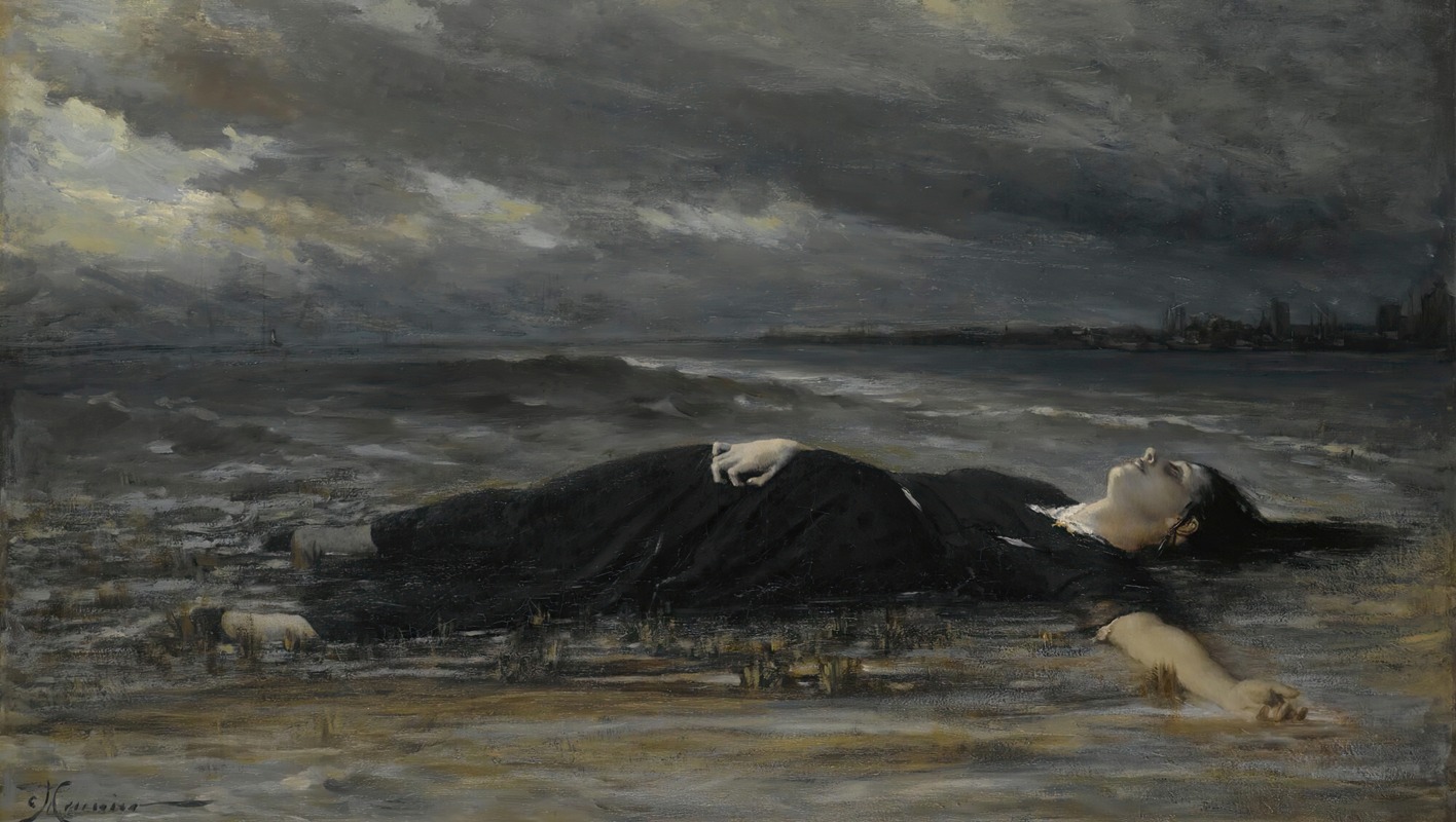 Ophelie by Constantin Meunier — digital art print download