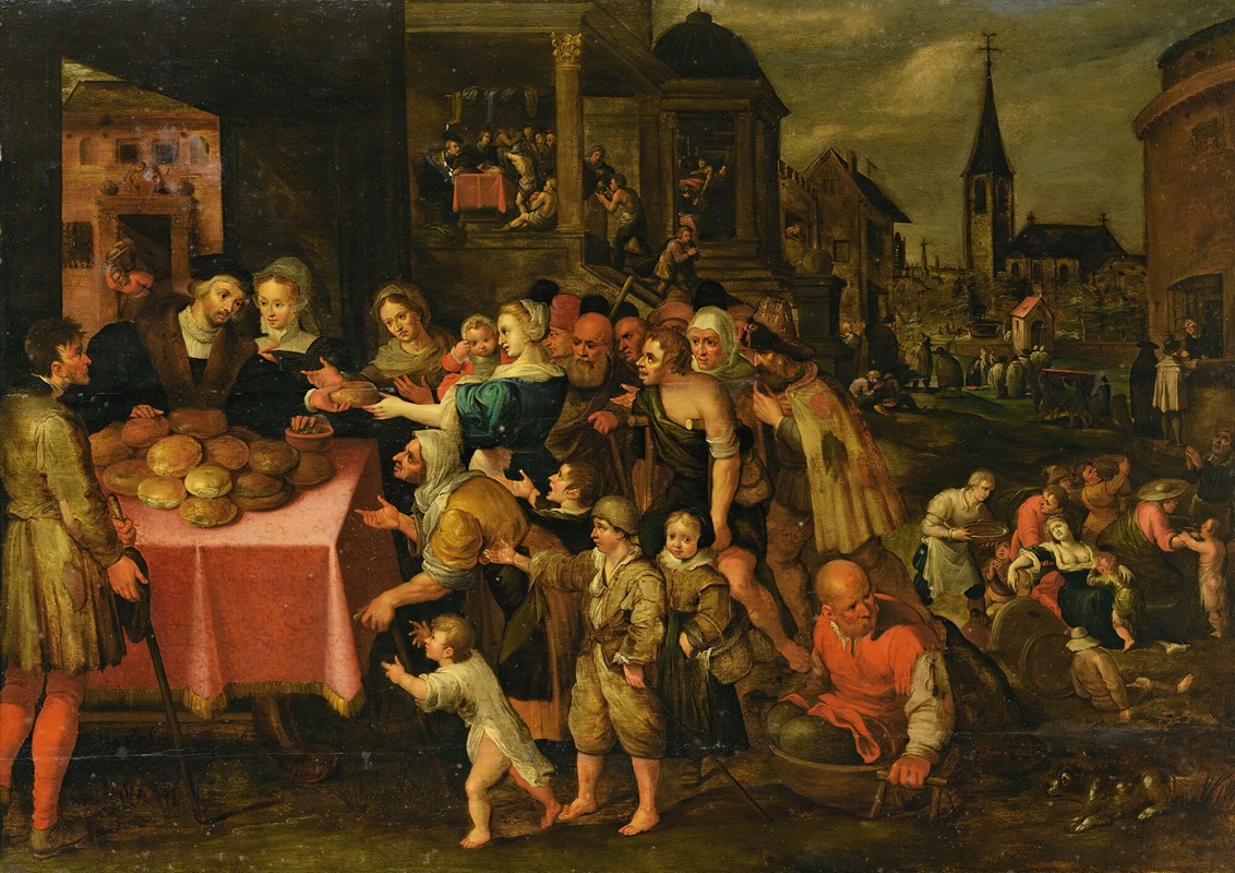 The works of mercy — Frans Francken the Younger