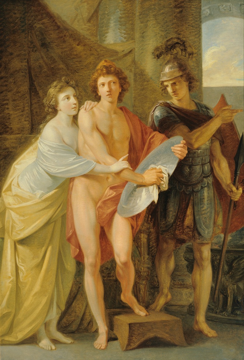 Hektors Abschied von Andromache — Генрих Фридрих Фюгер