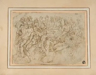 The Banquet of the Gods by Guglielmo della Porta — digital art print download
