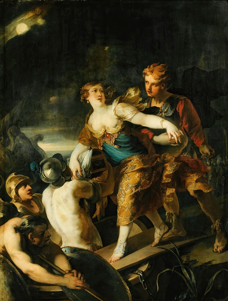 The rape of helen by Isaac Moillon — digital art print download