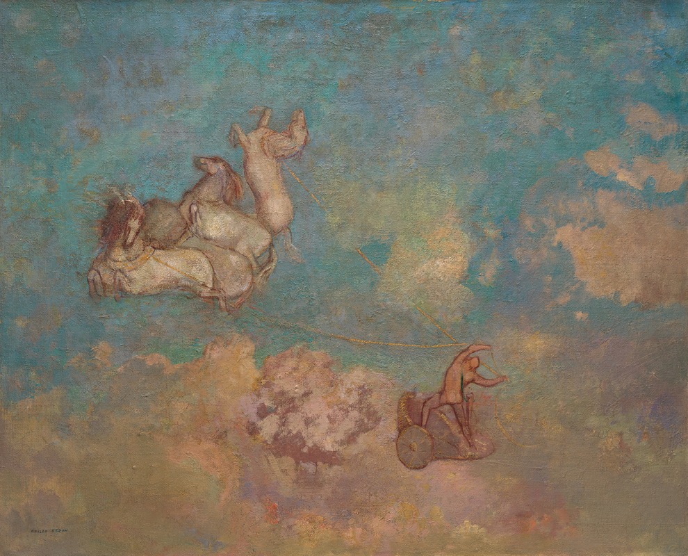The Chariot of Apollo — Odilon Redon
