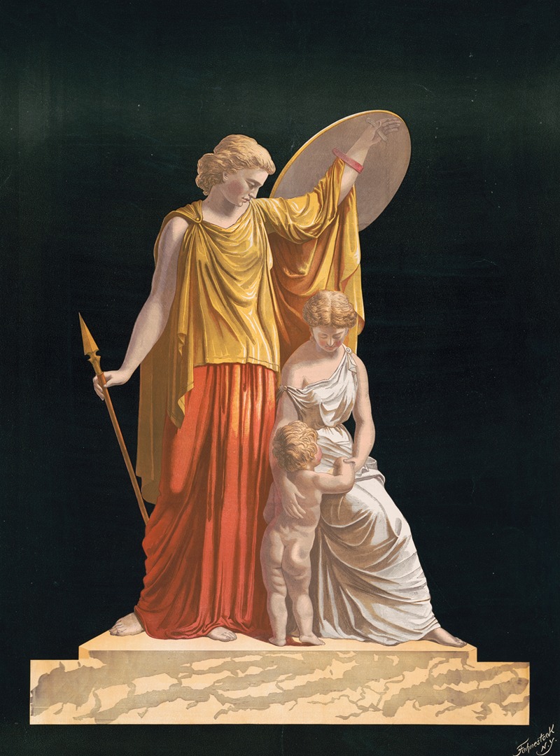 The goddess protection by Sidney Ashmore, 1872 — digital art print download