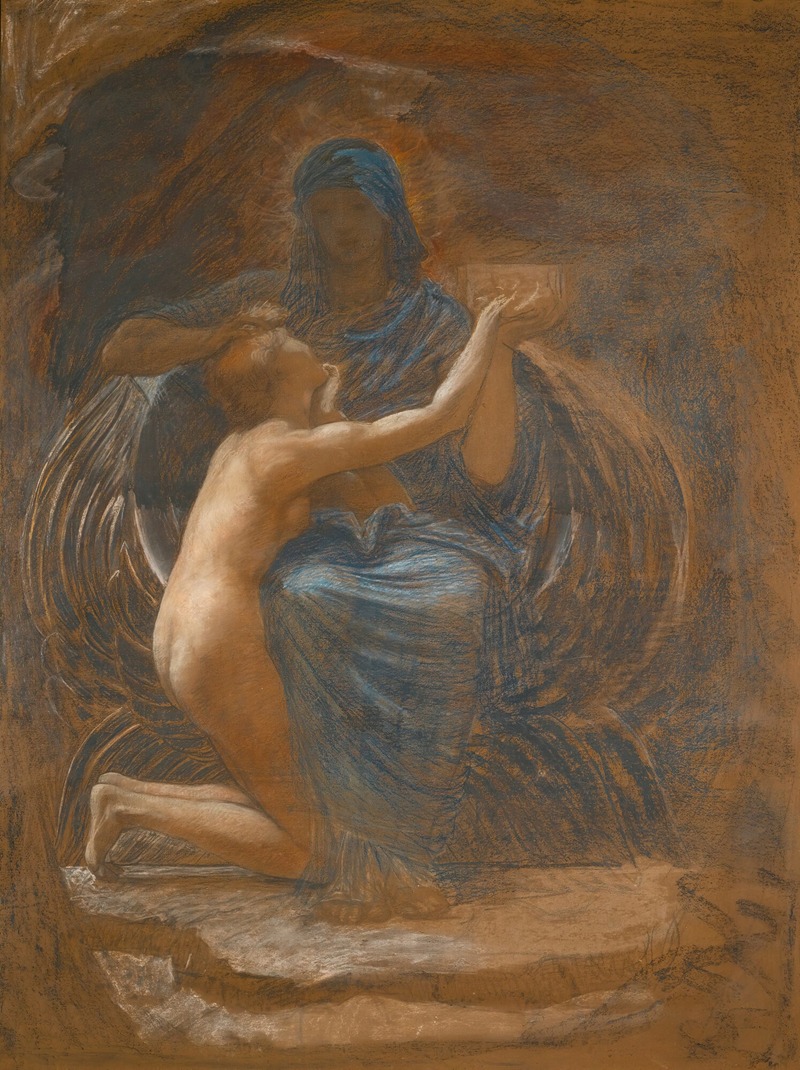 La vierge consolatrice by Уильям Блейк Ричмонд — digital art print download
