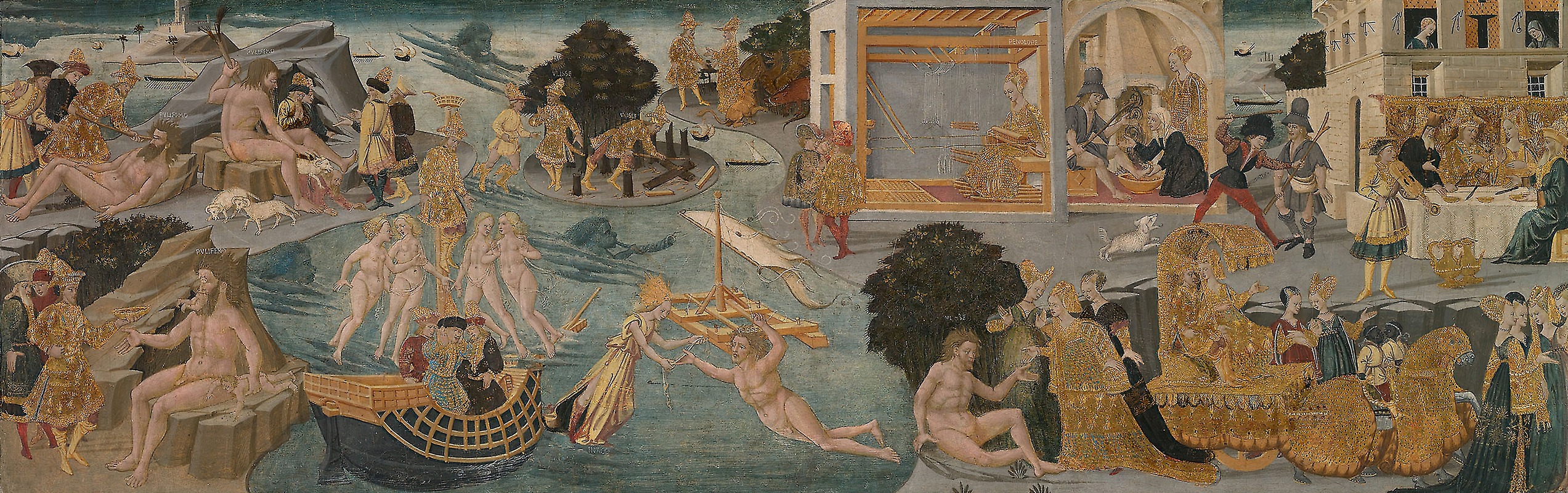 The Adventures of Ulysses — Apollonio di Giovanni