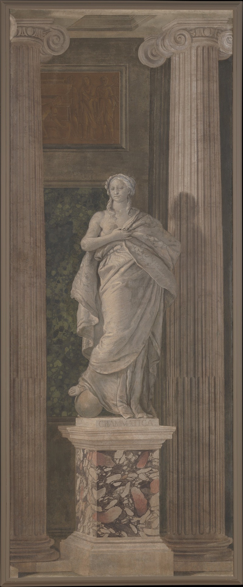 Allegorical Figure Representing Grammar by Джованни Баттиста Тьеполо, 1760 — digital art print download