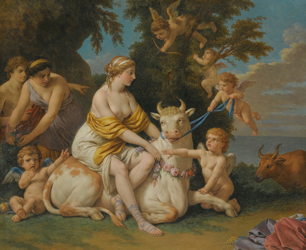 The Rape Of Europa — Louis-Jean-François Lagrenée