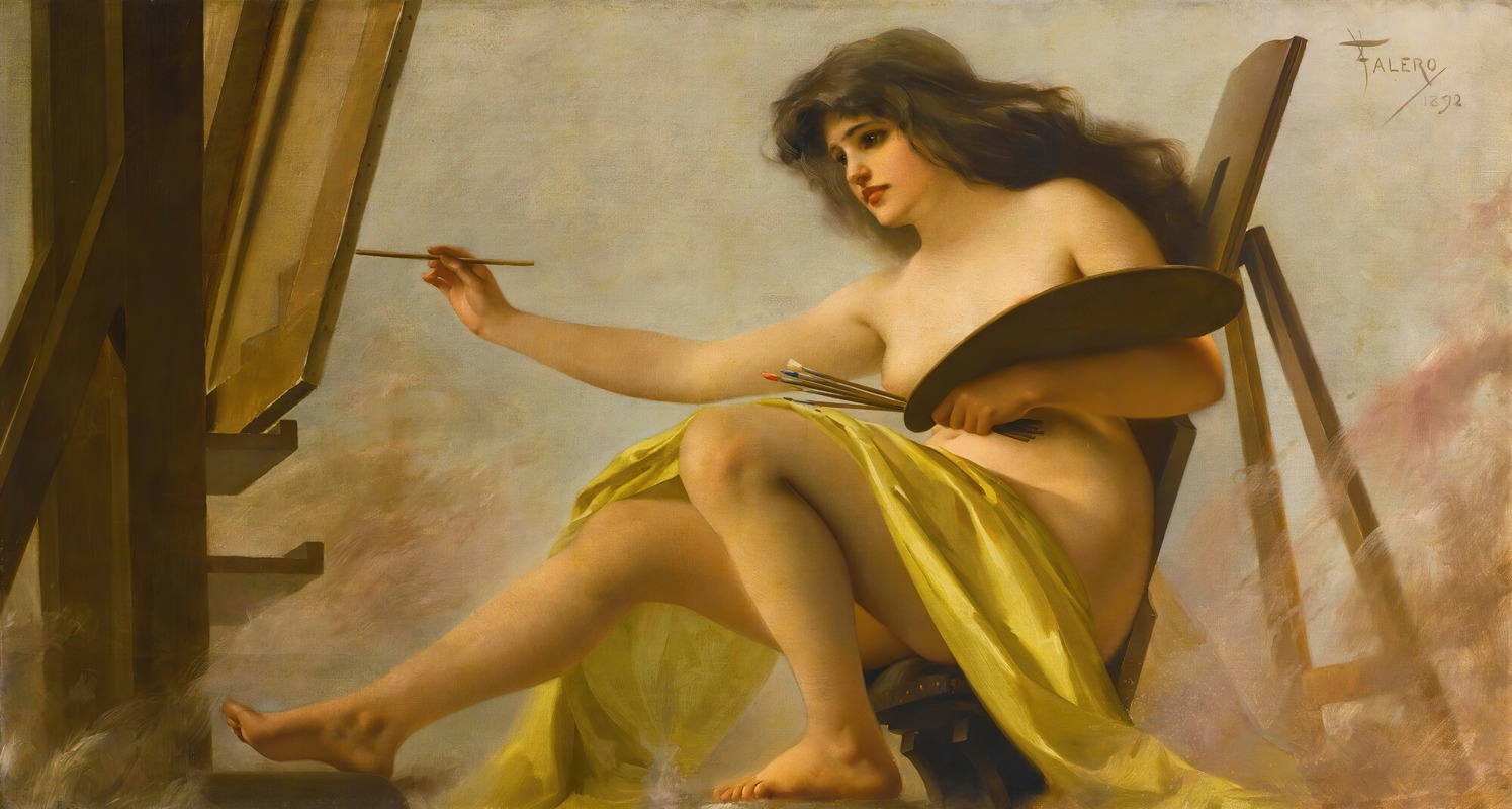 An Allegory Of Art — Luis Ricardo Falero