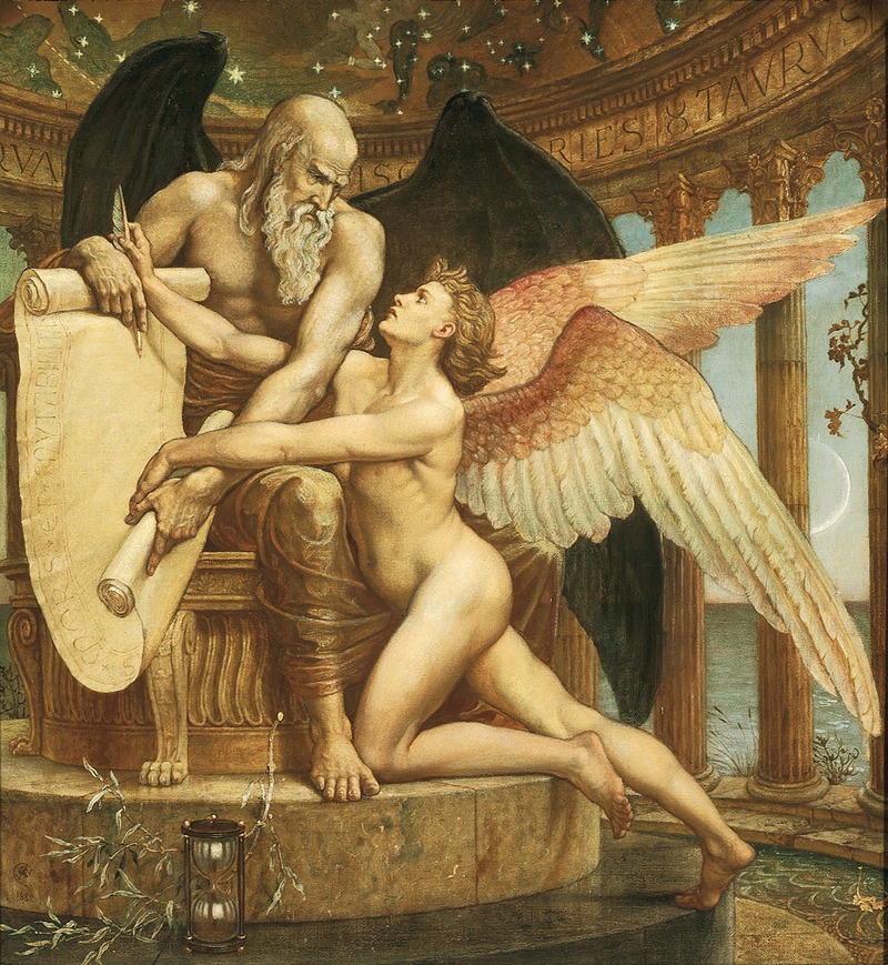 The Roll of Fate — Walter Crane