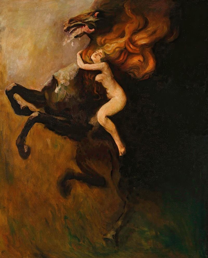 Frenzy by Władysław Podkowiński, 1893 — digital art print download
