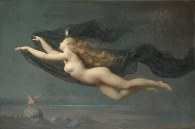 La Nuit by Огюст Рейно — digital art print download