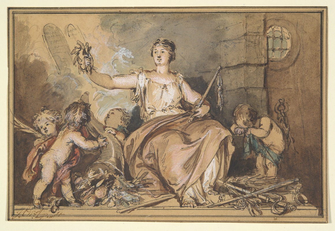 Allegory of War and Peace — Jacob de Wit