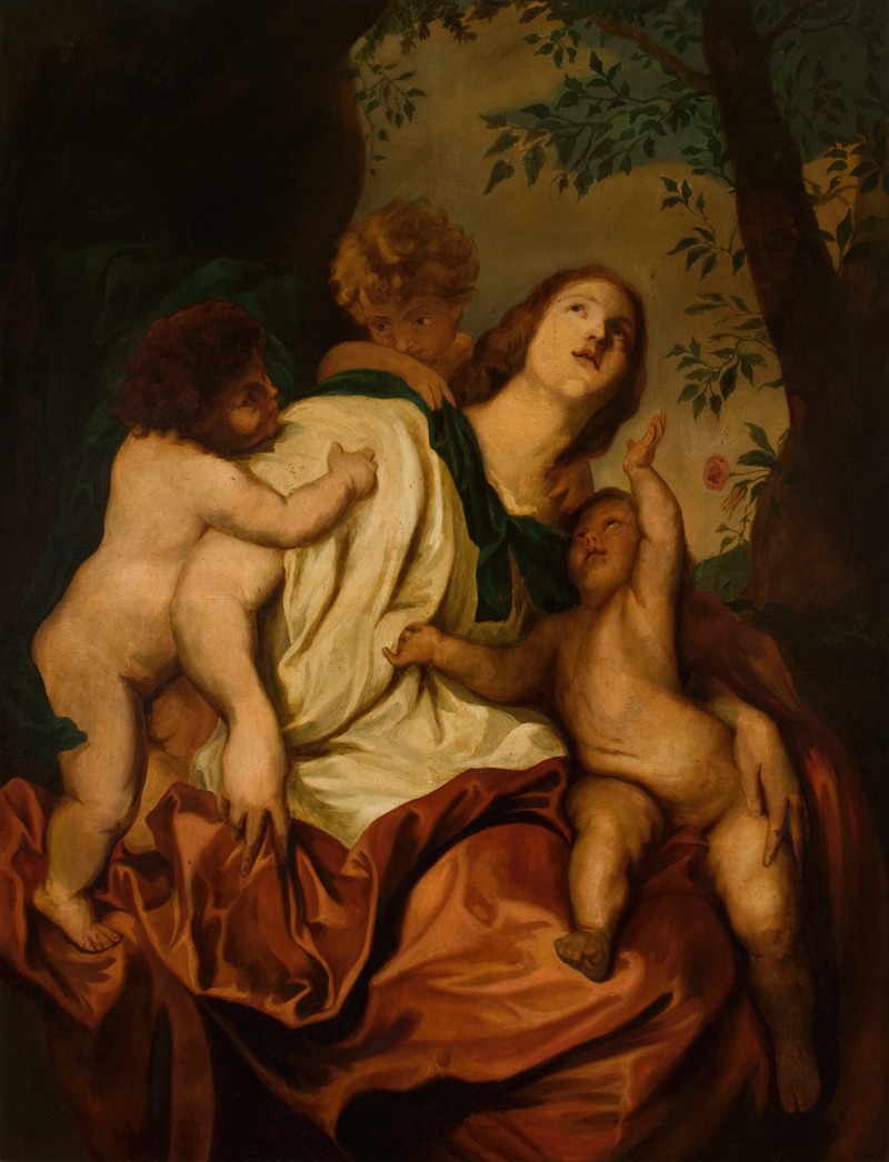Allegory of Caritas — Follower of Anthony van Dyck