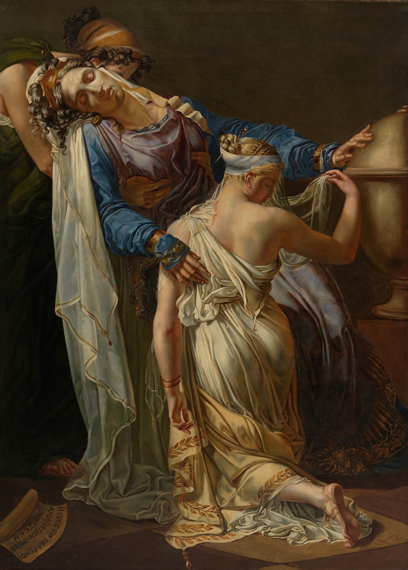 Hecuba and Polyxena by Merry-Joseph Blondel — digital art print download