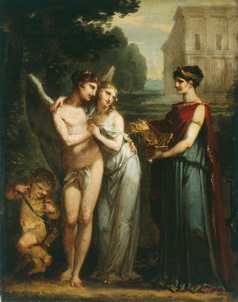 Innocence Preferring Love and Riches — Pierre-Paul Prud'hon