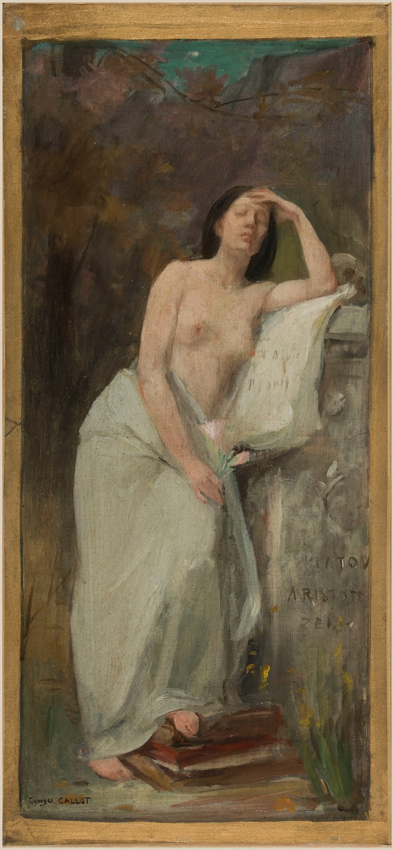 La philosophie by Жорж Калло, 1890 — digital art print download