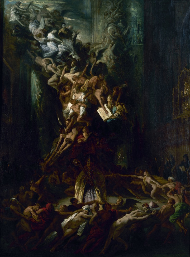 La Ronde du Sabbat by Луи Кандид Буланже, 1861 — digital art print download