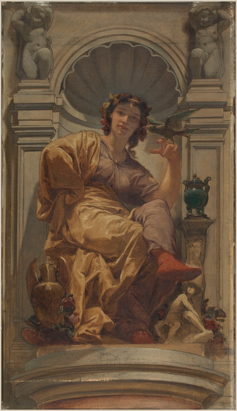 La fantaisie by Шарль Луи Мюллер, 1864 — digital art print download
