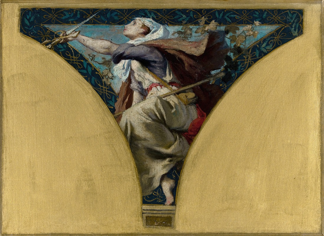 La Lorraine by François Emile Ehrmann, 1891 — digital art print download