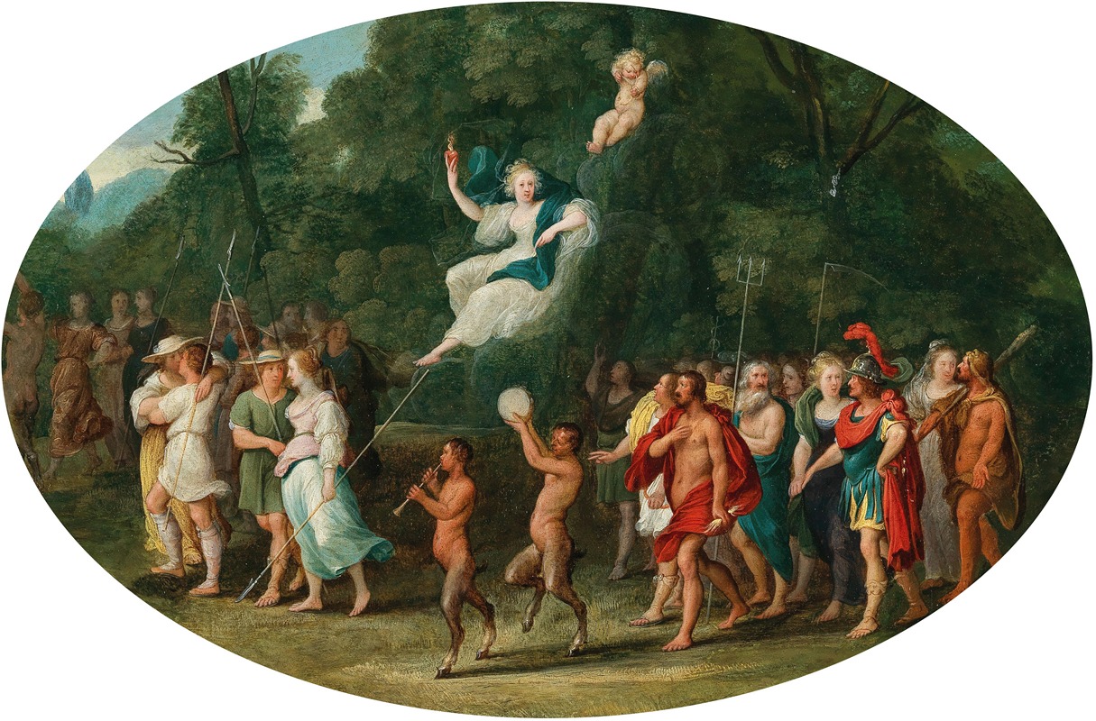 The Triumph of Venus — Adriaen van Stalbemt