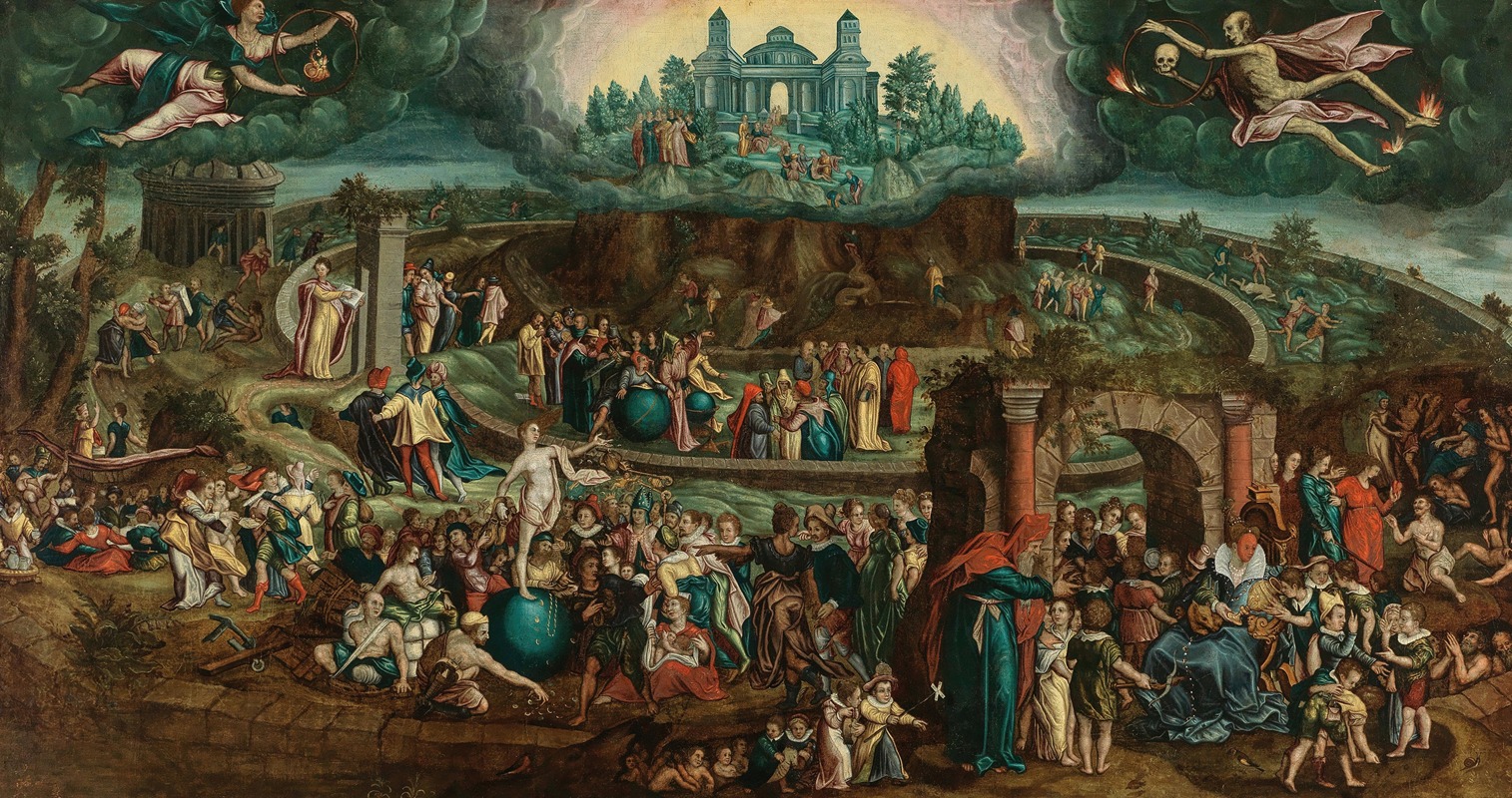 The Table of Cebes by Circle of Hendrik Goltzius — digital art print download