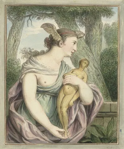 De Vinding by Луи Фабритиус Дюбург, 1748 — digital art print download