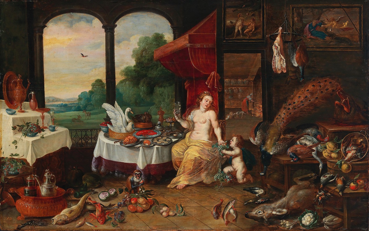 Allegory of taste — Frans Wouters