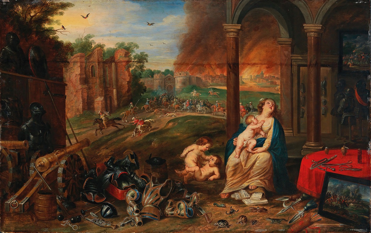 Allegory of touch by Frans Wouters — digital art print download