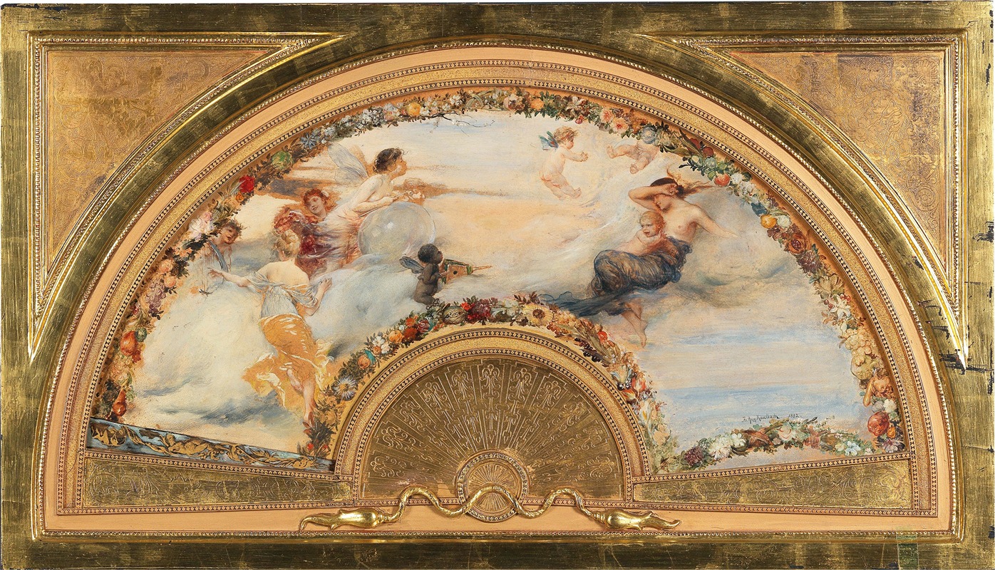 Allegory of the Wind — Фридрих Август фон Каульбах
