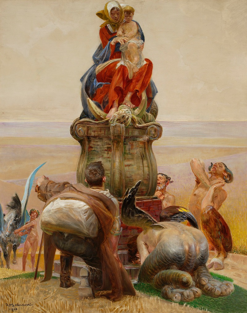 Adoration of Madonna — Jacek Malczewski